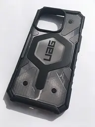 Оригінальний протиударний чохол UAG Pathfinder MagSafe для iPhone 15 Pro Ash (114281113131) - мініатюра 2