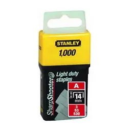 Скоби Stanley Light Duty тип а, 14мм, 1000шт (1-TRA209T)