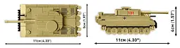 Конструктор COBI танк Tiger I 131 3095 - мініатюра 4
