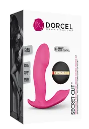 Вібратор Dorcel Secret Clit з підігрівом і пультом ДК - мініатюра 3
