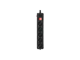 Мережевий фільтр Gembird 1.8 м, 5 розеток (SPG5-G-6B-PRO)