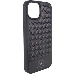 Кожаный чехол Polo Santa Barbara для Apple iPhone 15 Plus (6.7) Black - миниатюра 2
