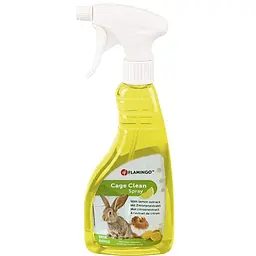 Flamingo Clean Spray Lemon фламинго чистий спрей для очищення кліток гризунів з запахом лимона 0.5