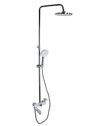 Душова система універсальна Qtap Jay Chrome/White з виливом QTJAY111CRW45555