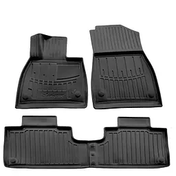 Комплект 3D килимків в салон Mercedes Benz X296 EQS SUV 2022-