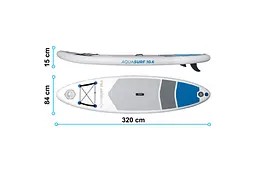 Надувна SUP дошка Neo-Sport Aquasurf 320 см (170200) - мініатюра 3