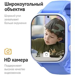 Розумний годинник з відеодзвінком Wonlex KT19 PRO 8GB Blue (SBWKTP8BE) - мініатюра 3