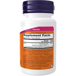 Метилфолат Now Foods 5000 мкг 50 капсул - мініатюра 2