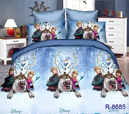 Постільна білизна (R8685) 1,5-спальний TAG tekstil pbe0027406 - мініатюра 1