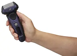 Бритва електрична Panasonic сіткова чорно-синя (ES-LV67-A820) - мініатюра 7