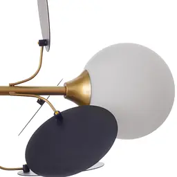 Люстра стельова Brille для вітальні G9 180W WH (BL-682S/9) - мініатюра 2