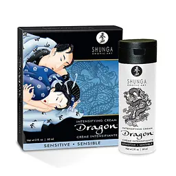 Стимулирующий крем для пар, 60 мл Shunga Dragon Cream Sensitive - миниатюра 2