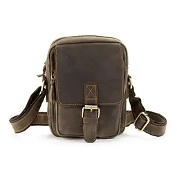 Маленький месенджер вінтажний Tiding Bag M39-1064DB - мініатюра 1