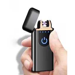 Електроімпульсна запальничка Lighter 750 дугова usb запальничка - мініатюра 2