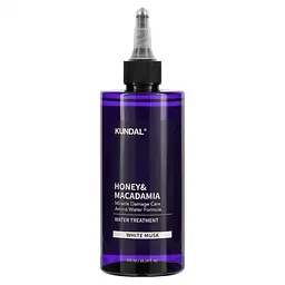 Маска-філер для волосся «Білий мускус» 300 мл Kundal Honey&Macadamia Miracle Damage Care Water Treatment White Musk