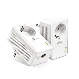 Комплект гігабітного Pass-through Powerline адаптера, TL-PA7017P KIT - мініатюра 2