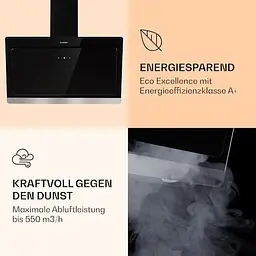 Витяжка Klarstein Aurora Eco 90 550 м³/год (10039929) - мініатюра 3