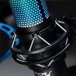 Мікрофон HyperX QuadCast S Black (HMIQ1S-XX-RG, G/4P5P7AA) [67623] - мініатюра 10
