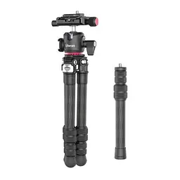 Штатив Ulanzi Vijim Multifunctional Carbon Fiber Tripod + Arca Swiss Ballhead UV-2255 MT-20 Black - мініатюра 5