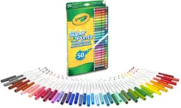 Набір фломастерів Crayola Supertips Washable 50 шт. (7555) - мініатюра 3