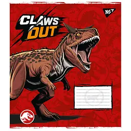 Зошит Yes Jurassic world 12 аркушів лінія (767225), в асортименті - мініатюра 2