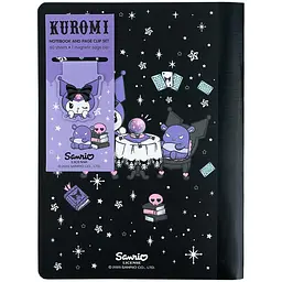 Блокнот A5 60арк. кліт. тв. обкл. Kuromi з магнітною закладкою №HK25-192/Kite/ - мініатюра 4