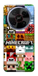 TPU чохол Demsky Minecraft collage для ZTE Nubia V70 Max