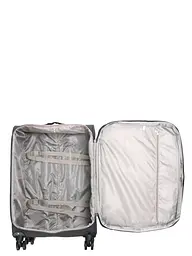 Валіза Середня (M) тканинна Airtex Worldline Tirana 608 на 4 колесах 65x41x23см 69л Сірий - мініатюра 9