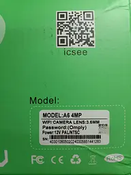 IP камера відеоспостереження вулична поворотна Wi-Fi UKC Smart Home Camera A6 4.0 Mp біла - мініатюра 5