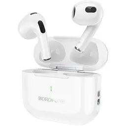 Bluetooth навушники Borofone BW58 TWS (білий)