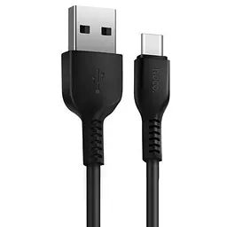 Кабель Hoco X20 Pisces Cable USB to Type-C 2A 3m Black