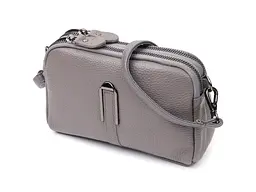 Сумка жіноча на два відділення з натуральної шкіри Vintage 19х12,5х6,5 см sum0029027