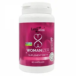 Збудливі капсули для жінок LSTIM Womanizer (ціна за упаковку, 80 капсул)