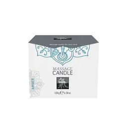 Масажна свічка Hot Shiatsu Massage Candle Amber, 130 г - мініатюра 2