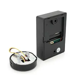 Електронний замок PiPo PF029+PBF20 для шаф і висувних ящиків з кодовим паролем, 3*AAA, Φ50.5 x 21 mm - мініатюра 3