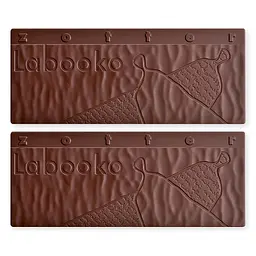 Шоколад чорний Zotter Labooko Belize 72% Dark Chocolate органічний 70 г (2 шт. х 35 г) - мініатюра 2