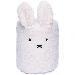 Стакан для письмового приладдя Yes Miffy Toy 10х9 см хутро білий (708759)