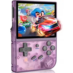 Ретро ігрова приставка Anbernic RG35XX 64GB Transparent Purple [102903] - мініатюра 2