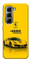 TPU чохол Demsky Yellow beast для Infinix Hot 50 Pro