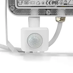LED прожектор Videx F5, 30W 3000-5000-6500K з датчиком руху 230V White (VL-F5-030CW-S) (29261-000) - мініатюра 4