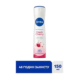Антиперспірант Nivea Fresh Cherry Anti-Perspirant 150 мл (4006000009124) - мініатюра 3