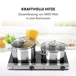 Варильна поверхня електрична Klarstein Cookbuddy (10035704) Сірий - мініатюра 5
