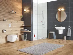 Напівп'єдестал для раковини Euro Ceramic Grohe 39201000, Білий - мініатюра 2