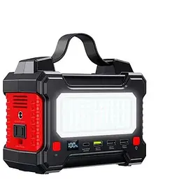 Портативна електростанція Remax Tank Series 150W Power Station RPP-325 36000 mAh 3USB/Type-C/DC/AC black - мініатюра 2