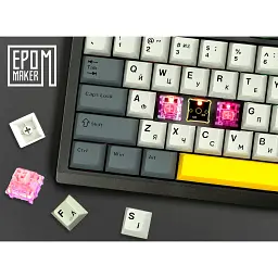 Клавіатура Epomaker TH80 SE Flamingo Switch Black [TH80-SE-B-F] [125685] - мініатюра 12