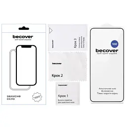 Скло захисне BeCover 10D Samsung Galaxy S26 SM-S942 Black (714766) - мініатюра 2