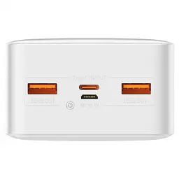 Портативна батарея Baseus Bipow Digital Display Power bank 30000mAh 20W White - мініатюра 4