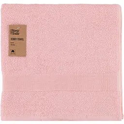 Рушник махровий Ardesto Benefit 70х140 см 100% бавовна рожевий (ART2470SC) 