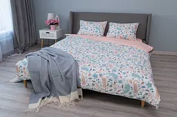 Плед Ardesto Leonardo Bianco 140x200 см 100% вовна блакитний pbe0050445 - мініатюра 4