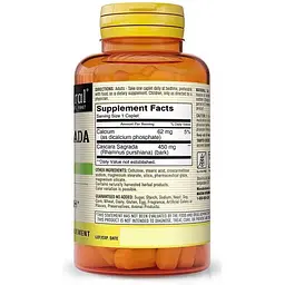 Каскара Саграда Mason Natural Cascara Sagrada 450 мг 100 каплет - мініатюра 2
